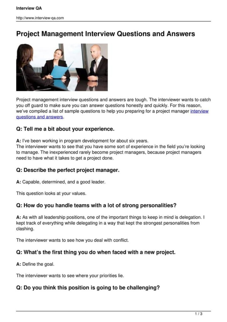 project management interview questions and answers | Acing Project Management: Ultimate 8h Project Manager course