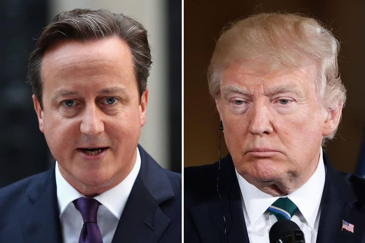 Lord Cameron urges US Republicans to unlock billions for Ukraine after surprise talks with Donald Trump