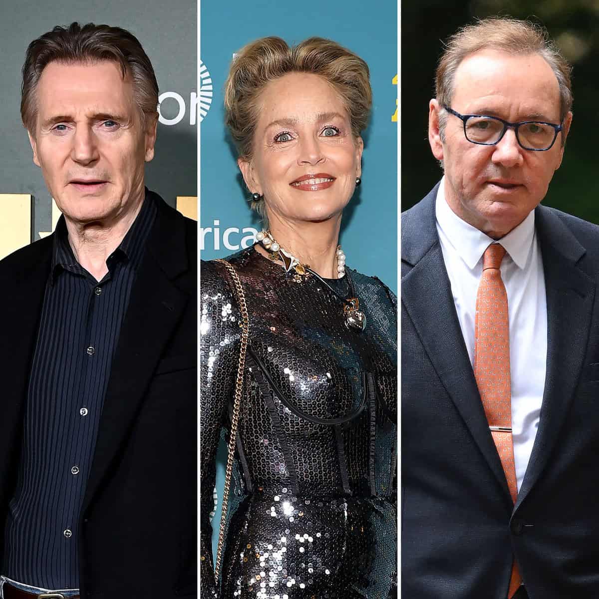 Liam Neeson, Sharon Stone Toughen Kevin Spacey’s Hollywood Return