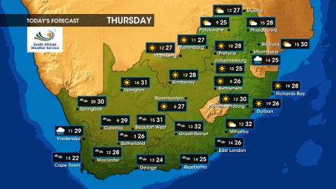 Weather forecast | Thursday, 16 Can also 2024