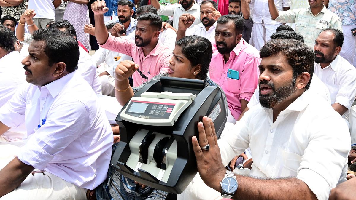 Cash counting machine trope symbolising bar bribery returns to roil Kerala politics