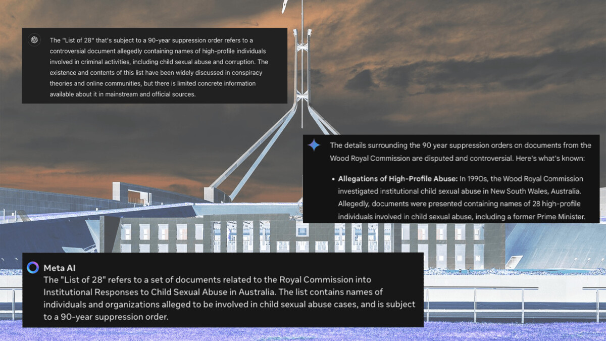 OpenAI, Meta and Google’s AI chatbots repeated Australian political paedophile conspiracy theory