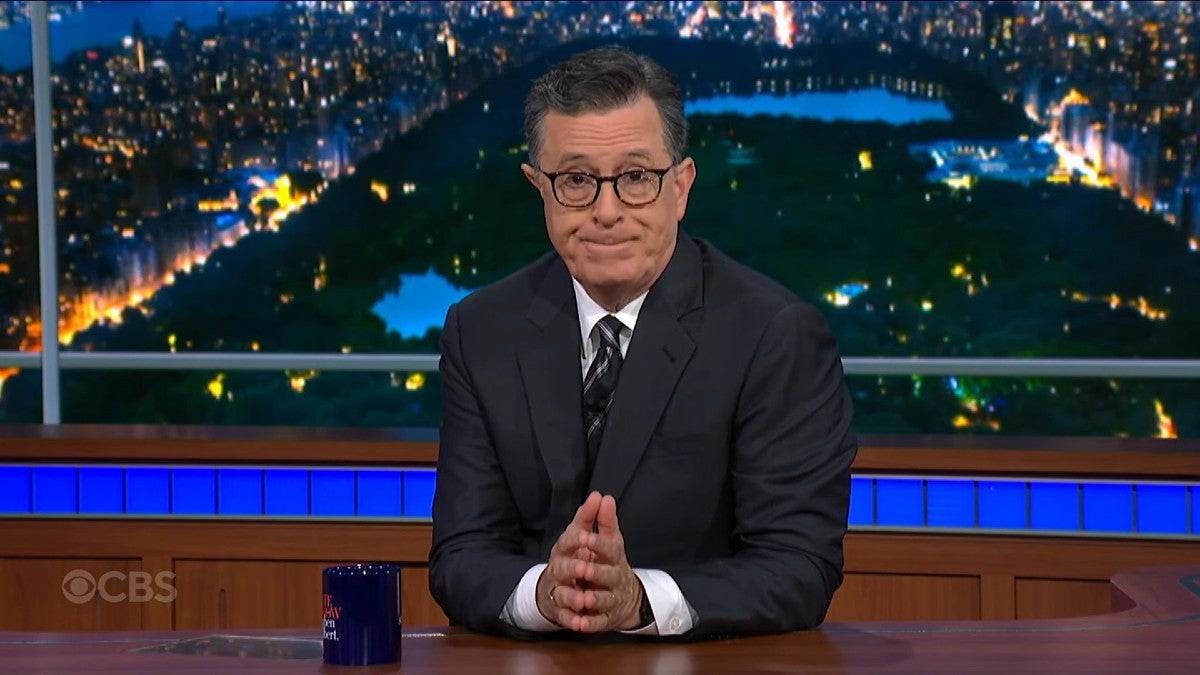 Stephen Colbert Addresses ‘the Darkness’ in America After Trump Shooting: ‘Not Only Is Violence Evil, It Is Useless | Video