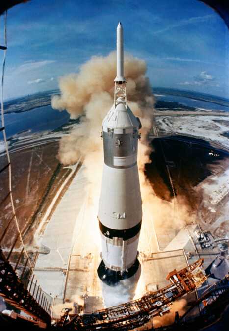 Apollo 11 Lifts Off