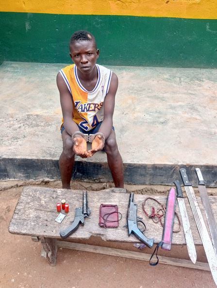 Police Arrest Suspected Armed Robber, Recover Firearms In Nasarawa