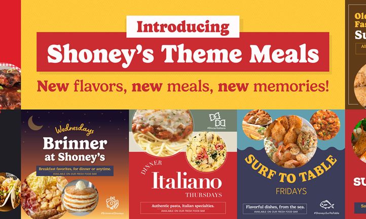 Shoney’s Amplifies and Elevates Its Legendary All You Care To Eat Fresh Food Bar With Theme Meals