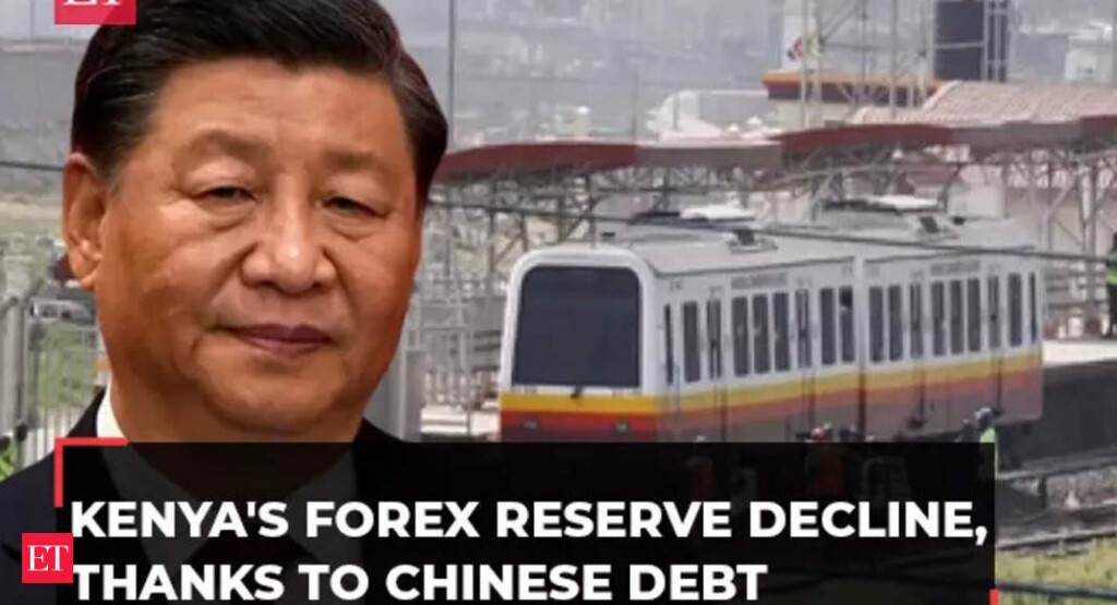 Kenya’s forex reserves decline amid foreign debt repayments, particularly to China