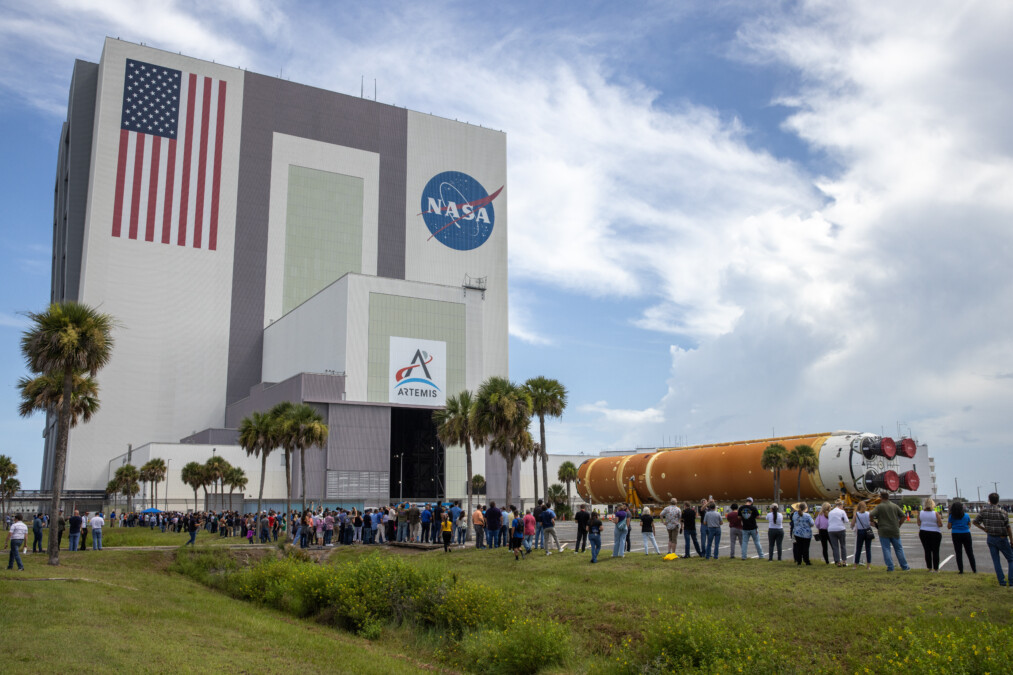 Artemis II Core Stage Arrives at Kennedy