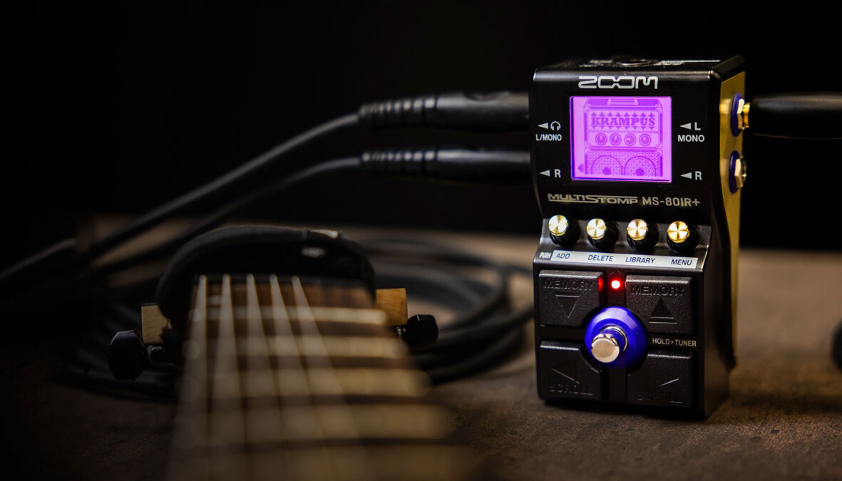 “The dream amp collection”: Zoom has launched an affordable amp sim pedal with presets – can its Multi-Layer IR technology give the latest MultiStomp the edge over its competitors?