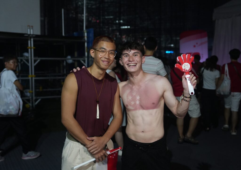 Man with national flag sunburn ‘no regrets’ despite rainy parade; says mark will take months to fade, Singapore News