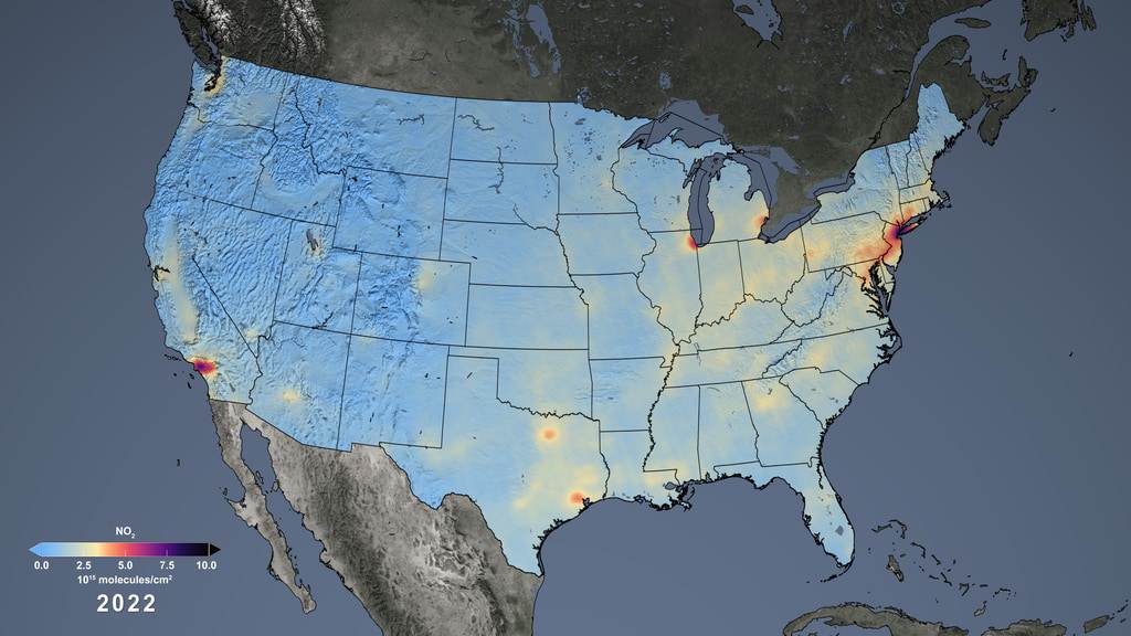 NASA satellite data adds key pollutant to national environmental justice database