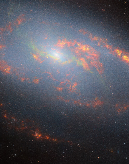 Webb Observes Hidden Depths of Messier 106