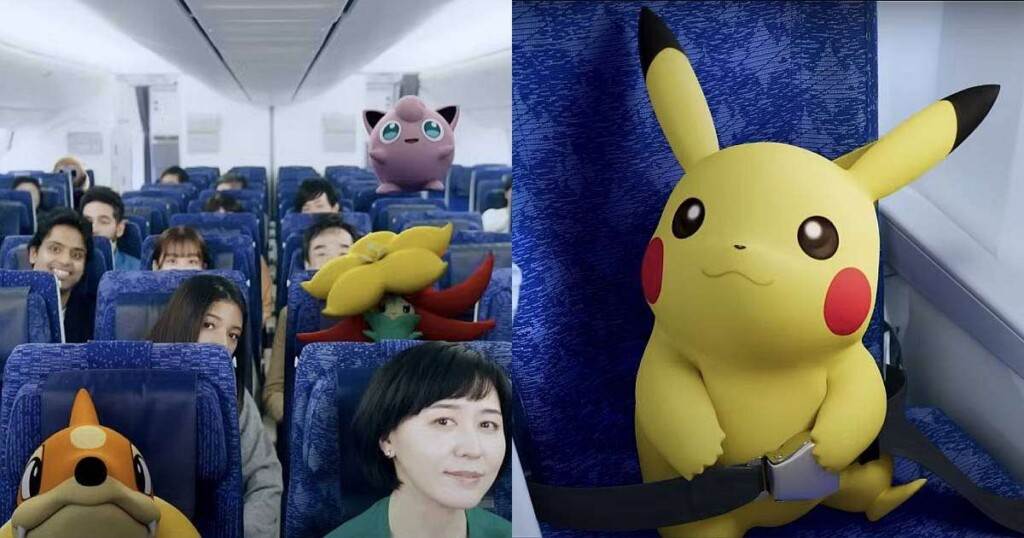 Japan’s ANA airline releases safety in-flight video featuring Pokemon characters on Pikachu-themed aircraft, Lifestyle News