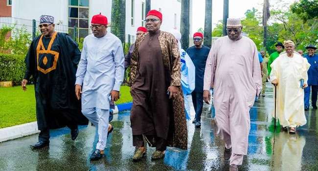 BREAKING: PDP Moves to Halt Fubara’s Defection, Sends Party Leaders to Meet Him in Rivers