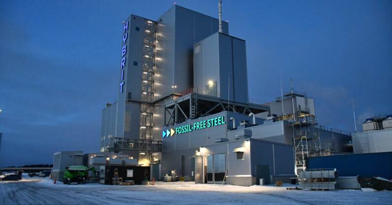 Sweden’s been stealthily using hydrogen to forge green steel. Now it’s ready to industrialise