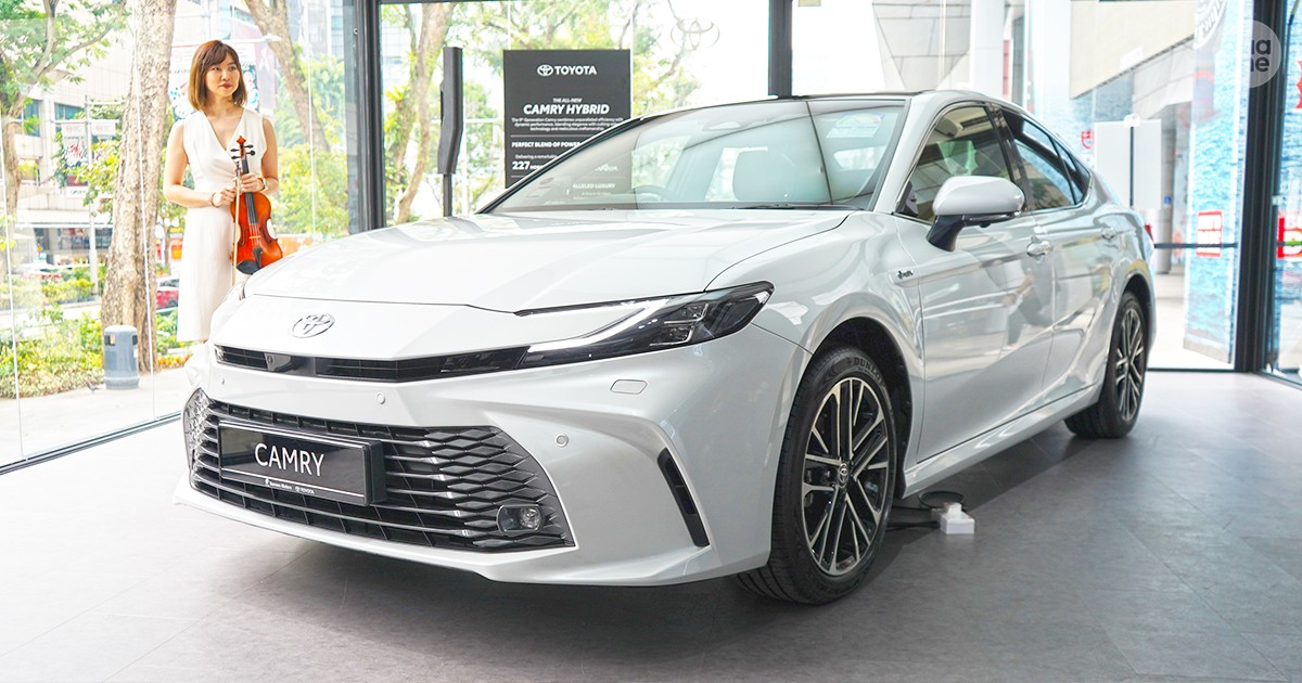 All-new Toyota Camry makes Southeast Asian debut at Wisma Atria, Lifestyle News