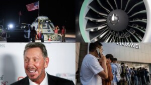 Larry Ellison’s massive net worth, Huawei’s new smartphone, and the WeWork founder’s crypto bust: Business news roundup