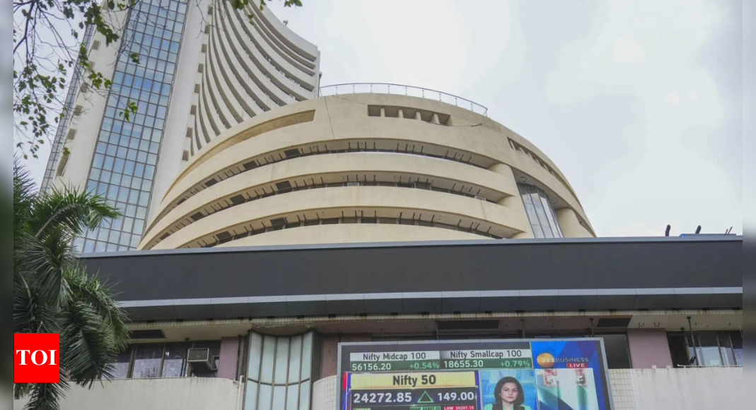 Sensex breaches 83k level for 1st time on US rate cut hopes