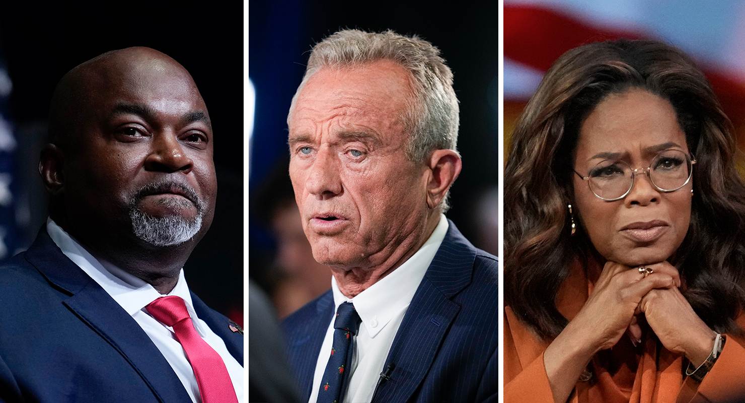 A ‘Black Nazi’, sexting RFK Jr and an Oprah cameo: One weekend in US politics