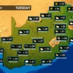 Weather Forecast | Tuesday, 24 September 2024