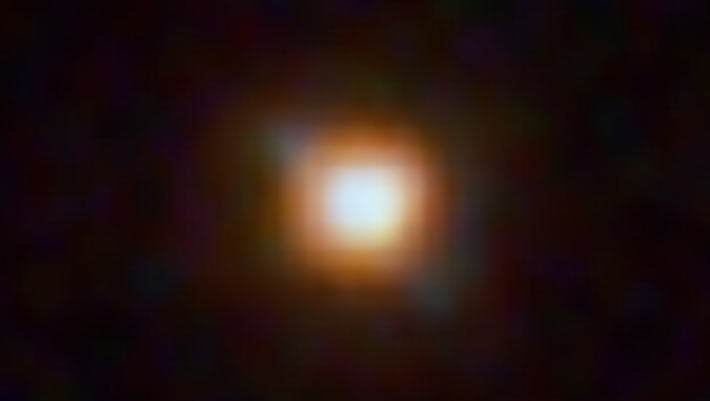 Webb Discovers Early Galaxy with Odd Light Signature