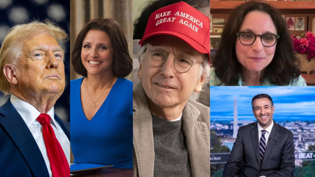 Trump’s ‘VEEP’ nightmare! Harris surges as Julia Louis-Dreyfus, Colbert & LD rally ‘Blue Wall’ Dems