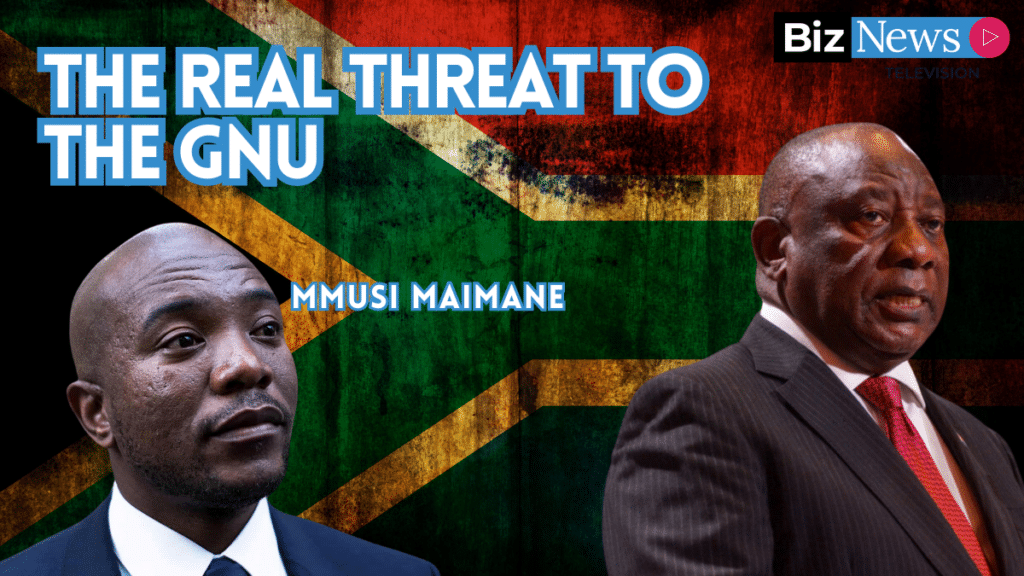 Mmusi Maimane – The real threat to the GNU is how those outside Cyril’s executive understand it