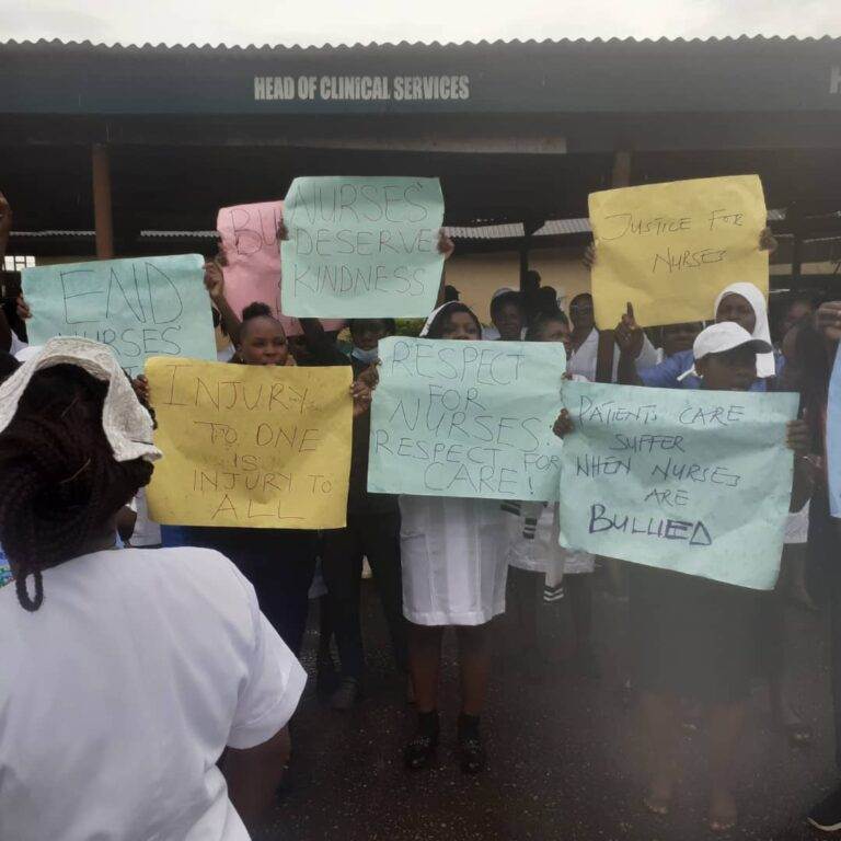 Ogun nurses protest alleged assault of colleague by doctor