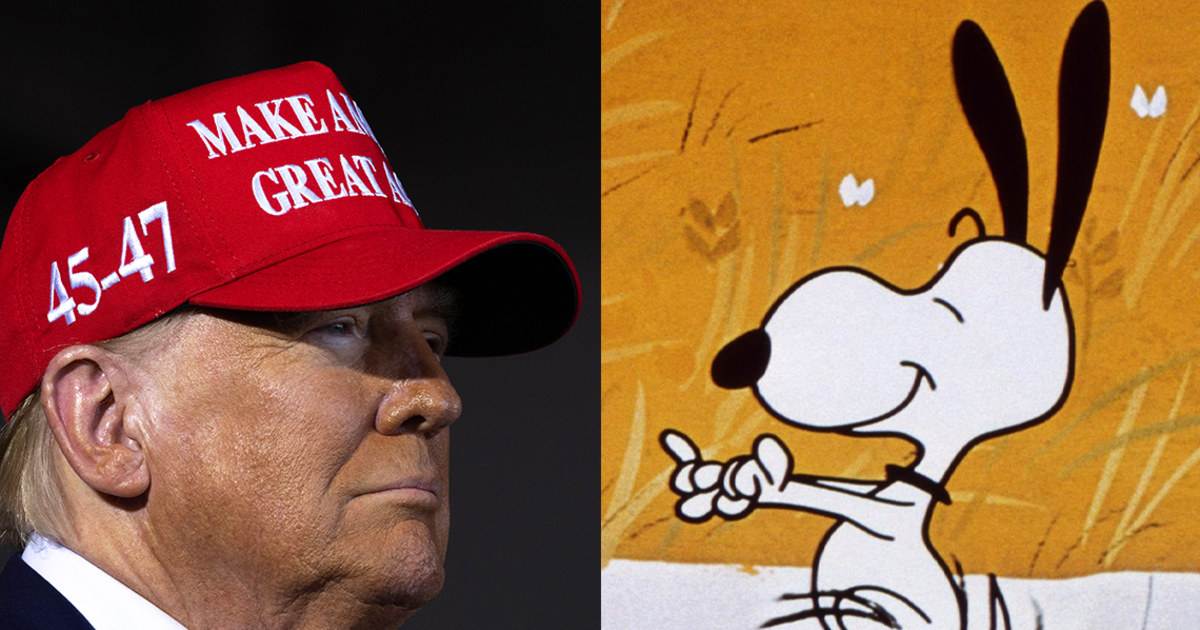 Snoopy fans angered by one account’s pro-Trump post