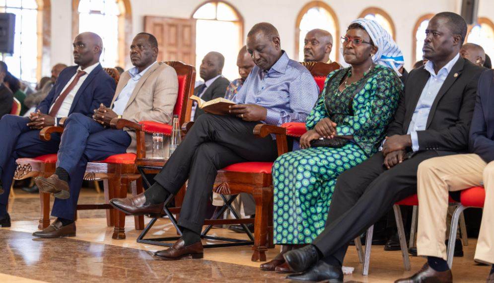 Ruto: We Do Not Attend Church to Engage in Politics