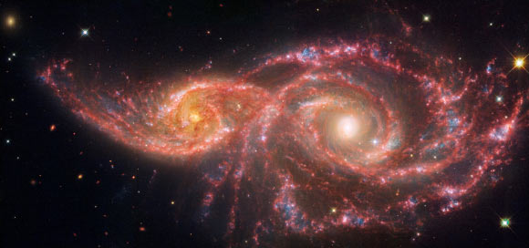 NASA Telescopes Capture Stunning Galaxy Duo