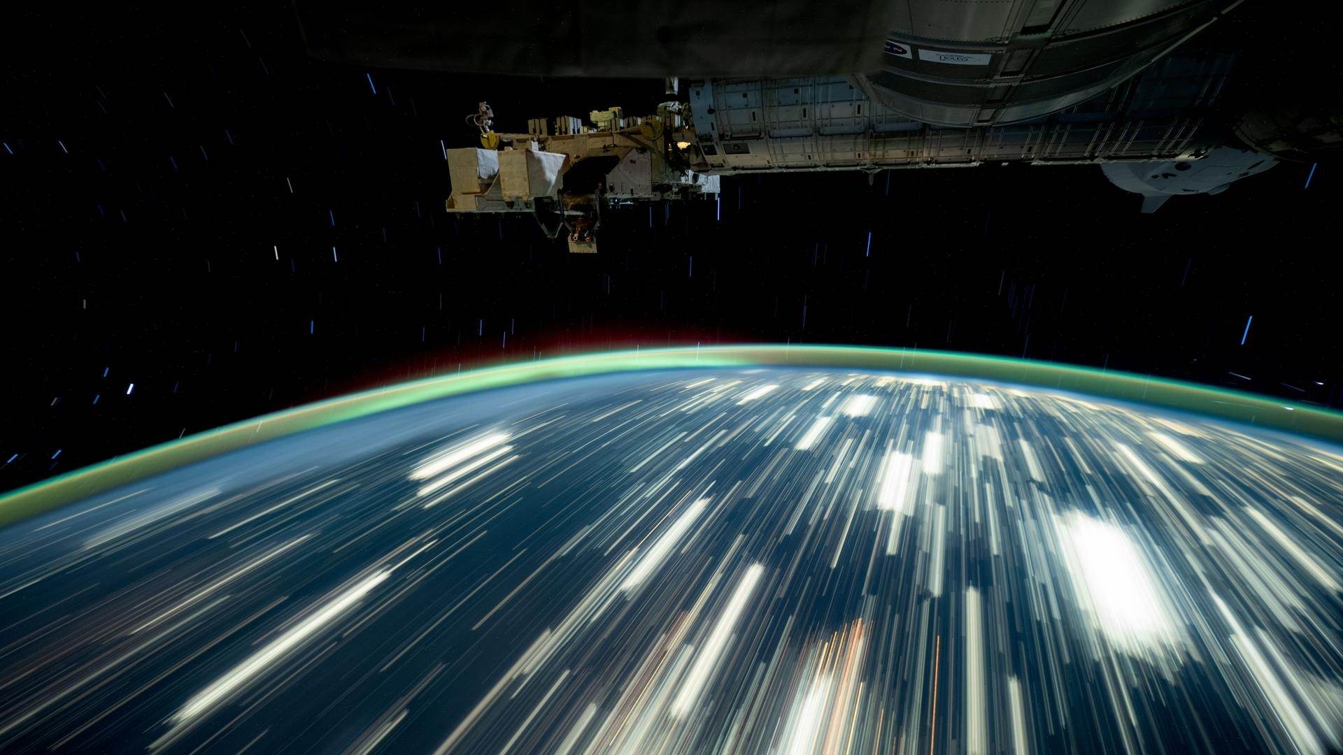 NASA astronaut captures city lights streaking below ISS in stunning new photos