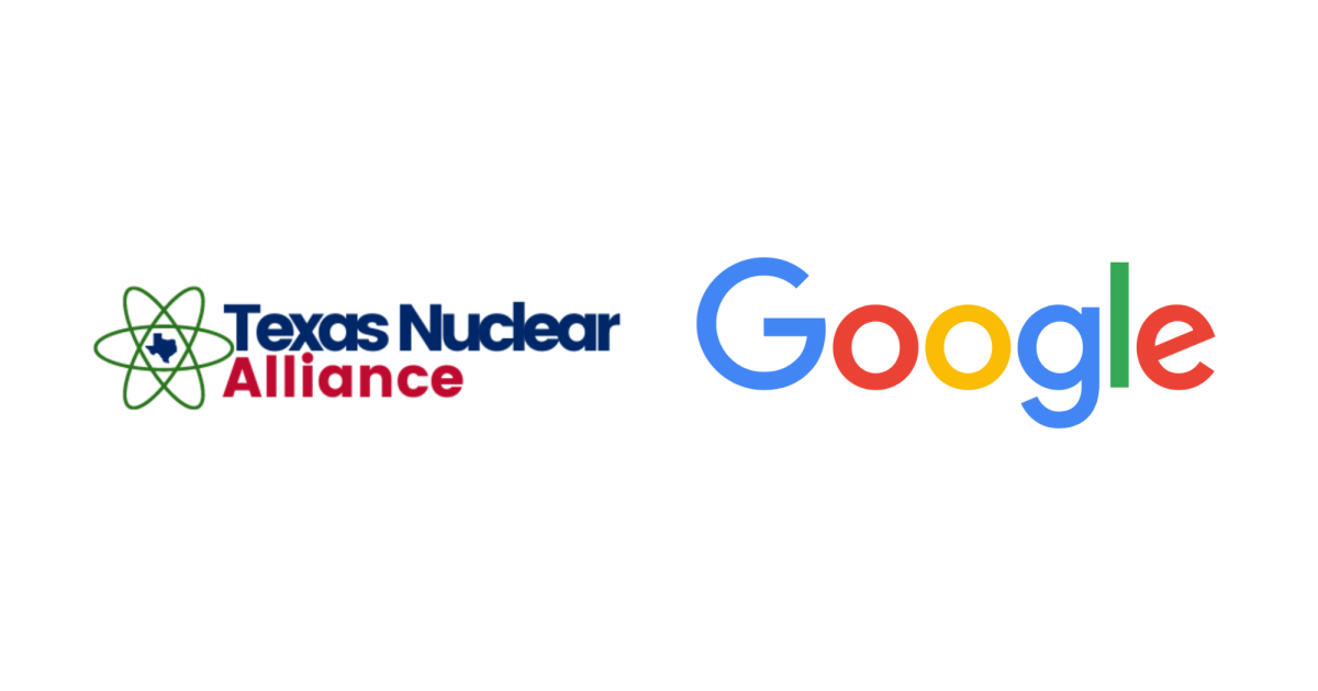 Google Joins the Texas Nuclear Alliance as a Founding Member