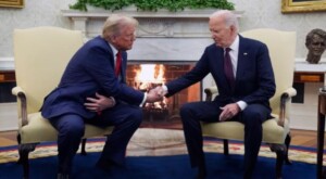 Trump To Biden At White House: ‘Politics Is Tough…Not A Nice World’