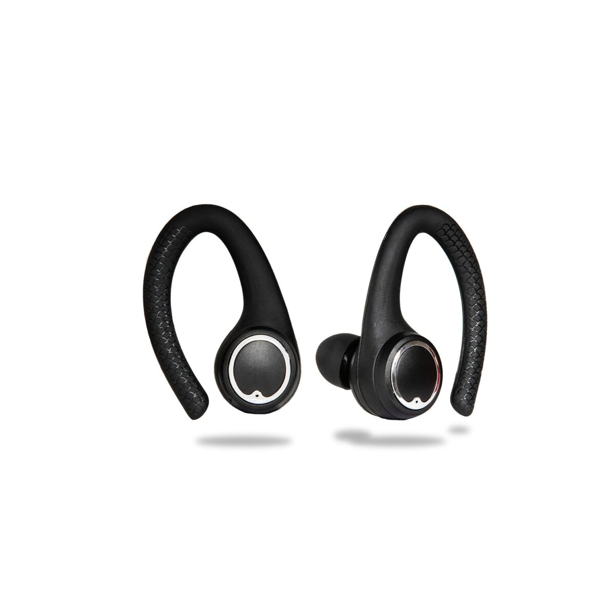 air active 2.0 matte black sport earbuds (in ear wireless headphones)