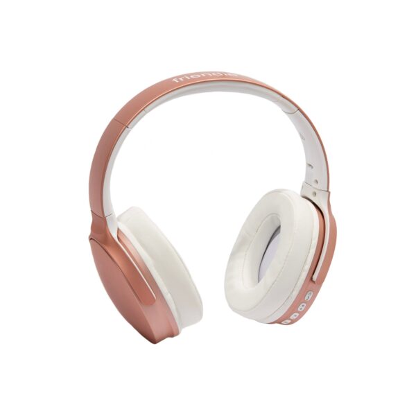 air aura rose gold (over ear wireless headphones)