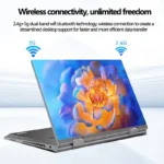 Kf Sccf7d9acee0440ffa3269becc02501a9i 10 9 Inch Mini Laptop Intel N95 Yoga Touchscreens 16gb Ddr5 2tb Ssd Hd Camera Backlit