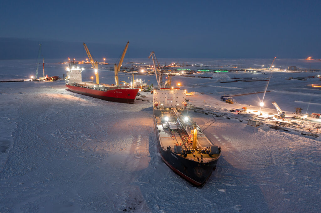 NASA Nighttime Images Reveal Arctic Industrial Activity